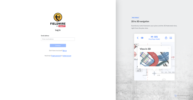 Security scan screenshot of https://client-api.us.fieldwire.com