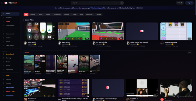 Security scan screenshot of https://videowatch-i89ejejbud.edgeone.app/