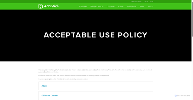 Security scan screenshot of https://genesisadaptive.com