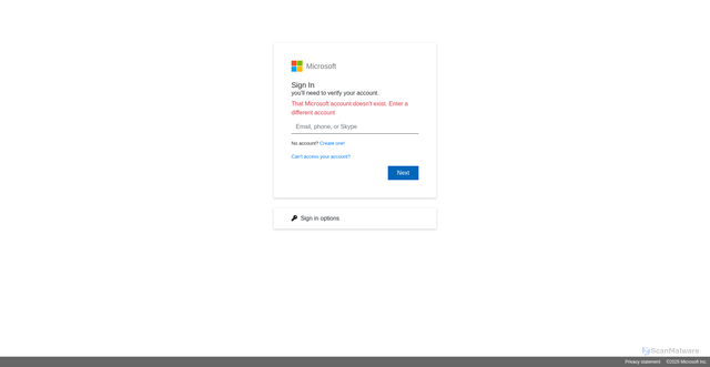Security scan screenshot of https://www.theodore3.com/the-cover-up/wp-content/upgrade/Microsoft.html#a.b@c