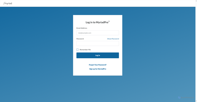 Security scan screenshot of https://myriadpro.com