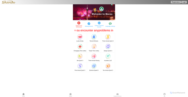 Security scan screenshot of https://sn88i-macai.com/
