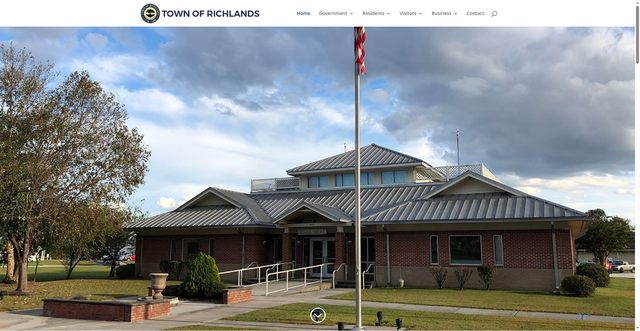 Security scan screenshot of https://www.richlandsnc.gov/