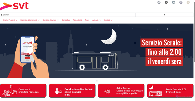 Security scan screenshot of https://www.svt.vi.it/