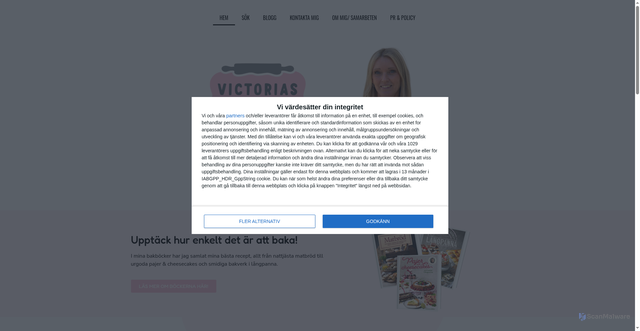 Security scan screenshot of https://xn--victoriasprovkk-mtb.se