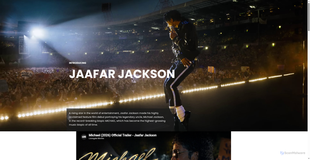 Security scan screenshot of https://jaafarjackson.com/