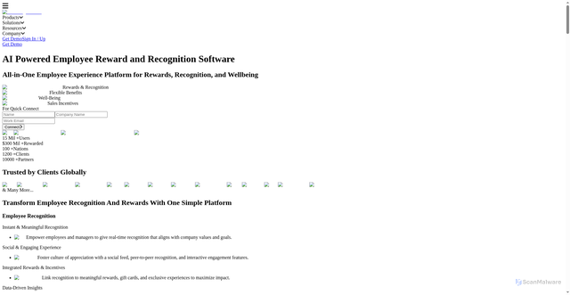 Security scan screenshot of https://cdn1.workadvantage.in