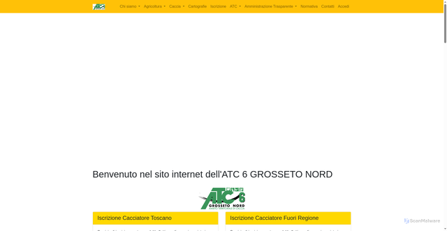Security scan screenshot of https://www.atc6grnord.it/
