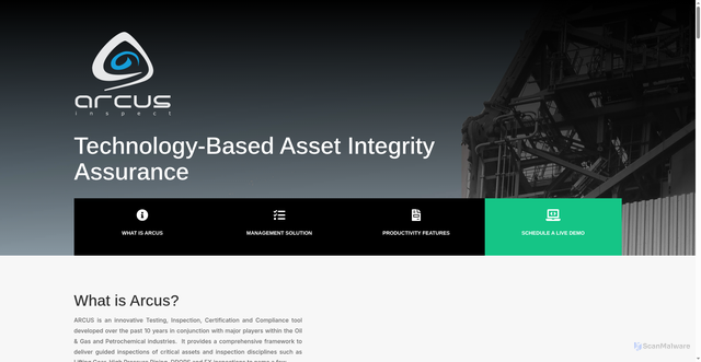 Security scan screenshot of https://oes6.arcus.askaris.it