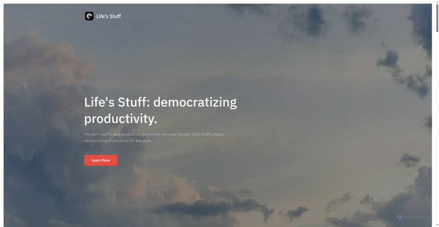 Security scan screenshot of https://lifesstuff.se