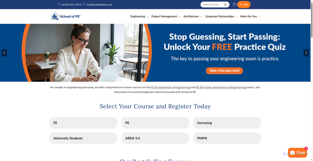 Security scan screenshot of https://schoolofpe.com