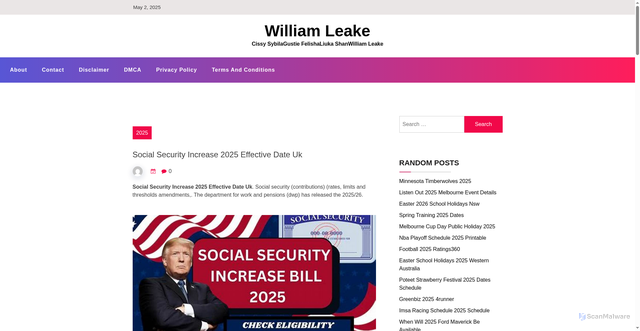 Security scan screenshot of https://christinawyoshida.pages.dev/upay-new-social-security-increase-2025-effective-date-uk-uwdvm/