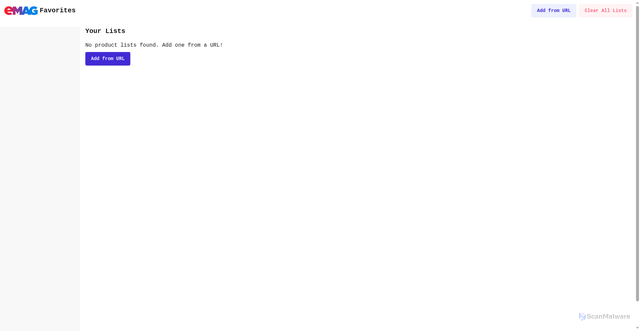 Security scan screenshot of http://emag-favorites.pages.dev/