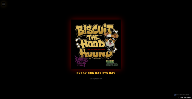 Security scan screenshot of https://hoodhound.site/