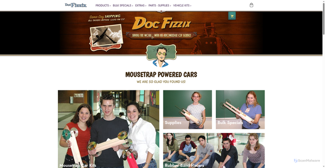 Security scan screenshot of https://www.docfizzix.com