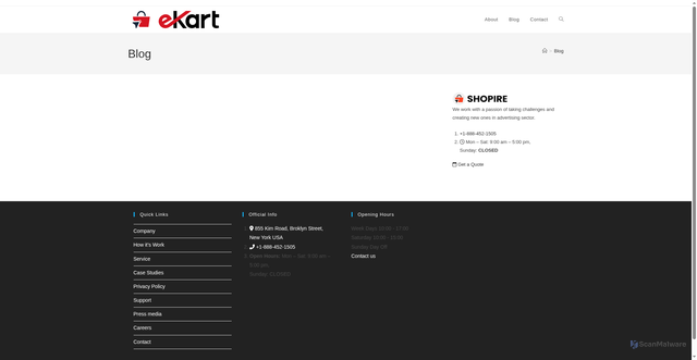 Security scan screenshot of https://giftsyonline.com/blog/