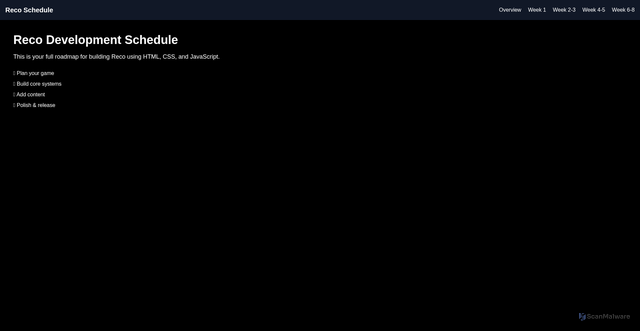 Security scan screenshot of https://recodev-83rrml5f0d.edgeone.app/