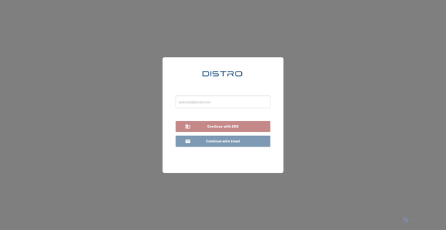 Security scan screenshot of https://platform.distro.app