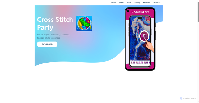 Security scan screenshot of https://ganharagora.website/