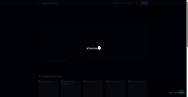 Security scan screenshot of https://ramzzstore-id-svsoxrkx3x.edgeone.app/