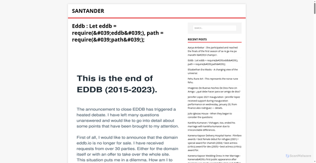 Security scan screenshot of https://dersentak.pages.dev/post/eddb/
