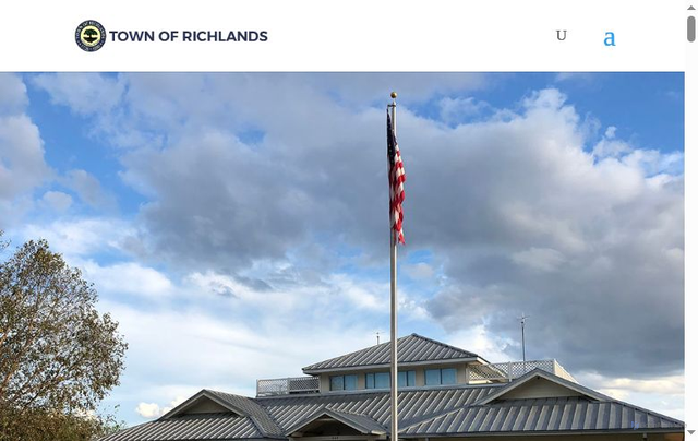 Security scan screenshot of https://www.richlandsnc.gov/