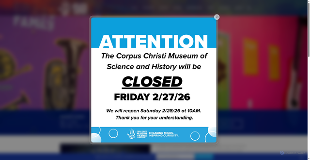 Security scan screenshot of https://www.ccmuseum.com/
