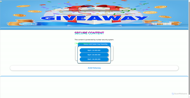 Security scan screenshot of https://indonesia-95h.pages.dev/assets/js/vendor/jquery-3.6.0.min.html