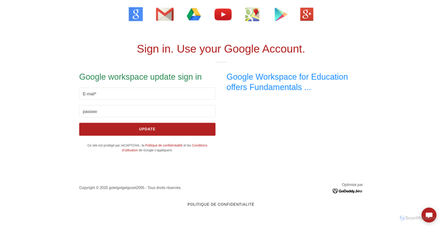 Security scan screenshot of https://site-48np82wdv.godaddysites.com/