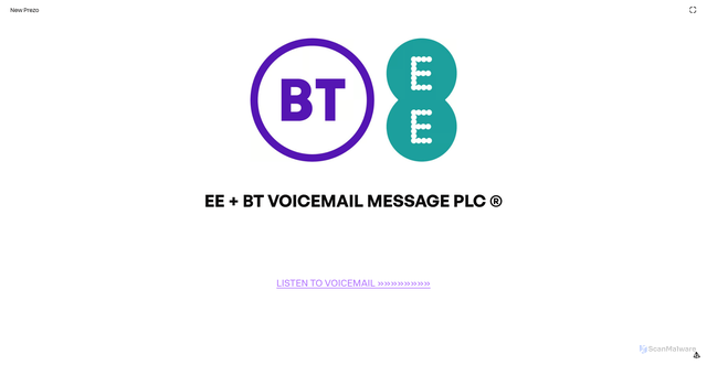 Security scan screenshot of https://prezo.ai/public/new-prezo--354805d8-89da-4409-97b0-fe42798186e5