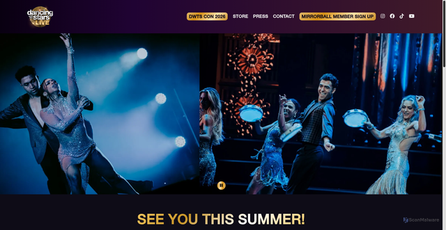 Security scan screenshot of https://dwtstour.com/