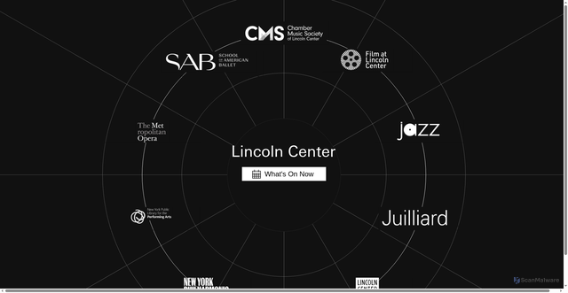 Security scan screenshot of https://lincolncenter.org