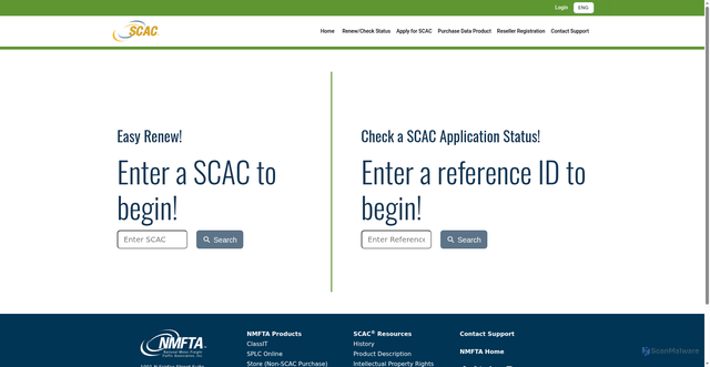 Security scan screenshot of https://scaccode.com/