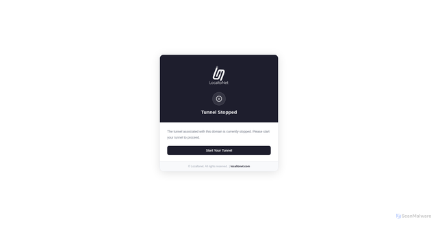 Security scan screenshot of https://ljxyfapr71.localto.net