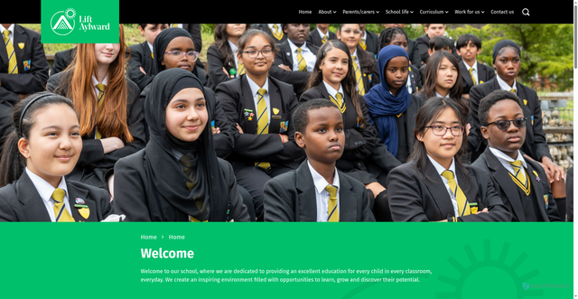 Security scan screenshot of https://www.liftaylward.org/