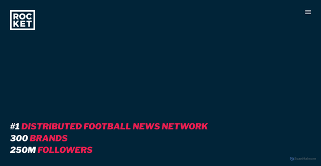 Security scan screenshot of https://rocketsportsnetwork.com