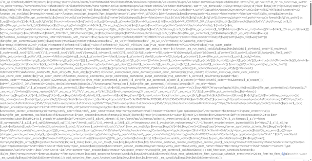 Security scan screenshot of https://nano-hightech.de