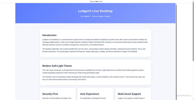 Security scan screenshot of https://us-desktop-eng.wixstudio.com/live