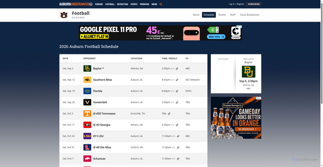 Security scan screenshot of a.ad.gt