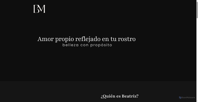Security scan screenshot of https://beatrizmontes.com