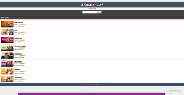 Security scan screenshot of http://ddmalar.rent/site-21.html