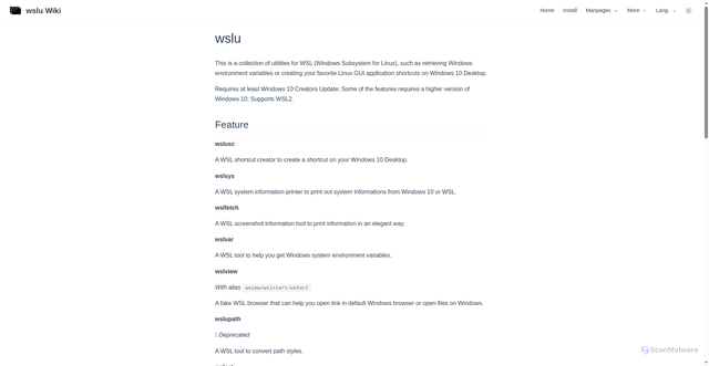 Security scan screenshot of https://wslu.wedotstud.io/wslu/