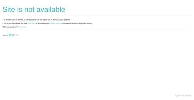 Security scan screenshot of https://vsinlivestg.wpengine.com