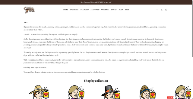 Security scan screenshot of https://www.coffeefool.com/?srsltid=AfmBOopA2hBejfjr_njhM9ouauZ_NL-fhcdraLP9qOXeiUoqm-X3nPj6