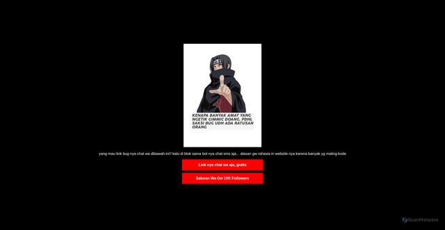 Security scan screenshot of https://unlimitedbug-enfus9z66e.edgeone.app/