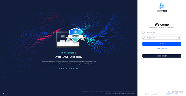 Security scan screenshot of https://farmcredit.autorabit.com