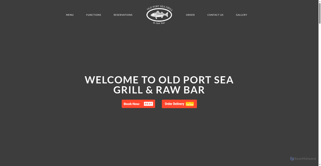 Security scan screenshot of https://www.oldportseagrill.com/