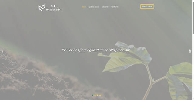 Security scan screenshot of https://soil-management.com
