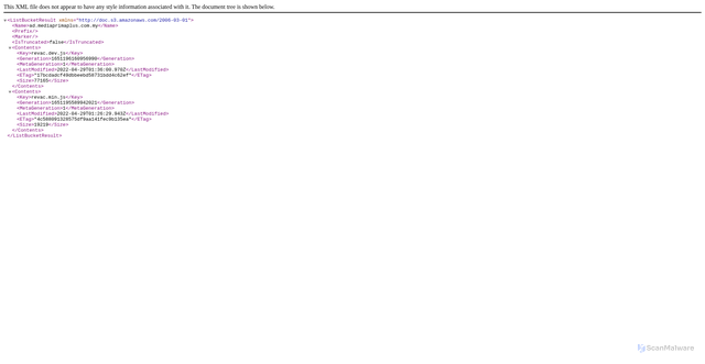 Security scan screenshot of https://ad.mediaprimaplus.com.my