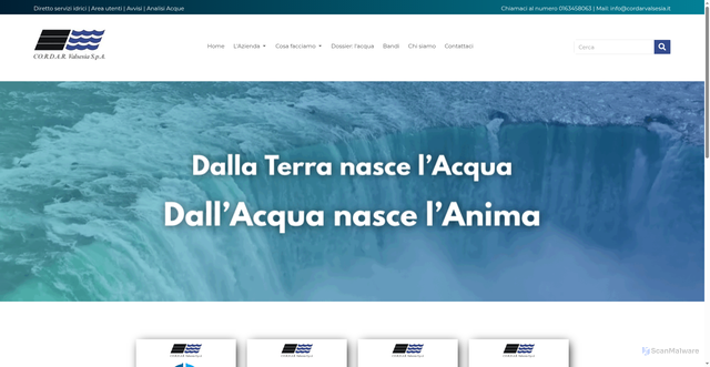 Security scan screenshot of https://www.cordarvalsesia.it/?_=_